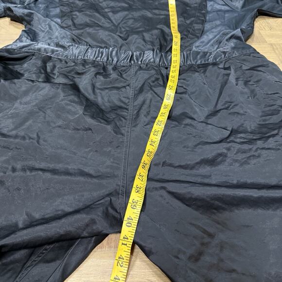 Nike Jordan Womens Future Primal Flight Suit Plus Size 3X Black Satin Streetwear - Picture 11 of 12